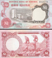 *1 Naira Nigéria 1976, P15c AU - Kliknutím na obrázok zatvorte -